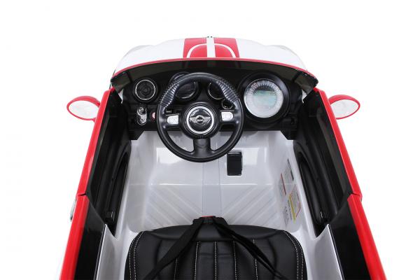 Kinder Elektroauto Mini Cooper Paceman Lizenziert 2x45 Watt Motor Weiß - Elektro Auto Elektroauto Kinderauto